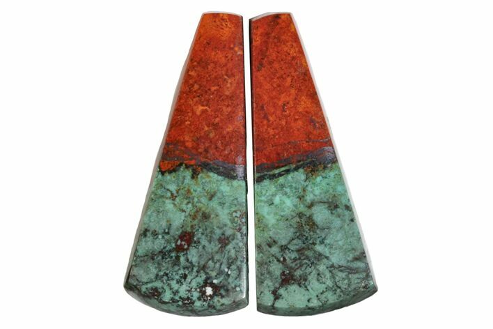 Colorful Sonora Sunset Cabochon Pair #171359